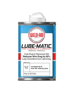 Weld-Aid Lube-Matic Wire Kleener & Lubricant 5OZ